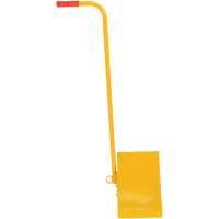 Cale de roue avec poign&eacute;e ergonomique, Acier, Jaune, 8" la x 10-3/4" p x 9-1/8" h Les Distributions ICE