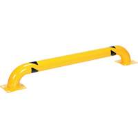 Low Profile Rack Guard, 5.3' W x 0.74' H, Yellow Les Distributions ICE