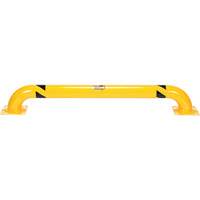 Low Profile Rack Guard, 5.3' W x 0.74' H, Yellow Les Distributions ICE