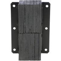 Butoir de quai lamell&eacute;, Vertical, Caoutchouc, 13-1/4" la x 4-1/2" p x 20" h Les Distributions ICE