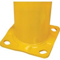 Safety Bollard, Steel, 36" H x 5-1/2" W, Yellow Les Distributions ICE