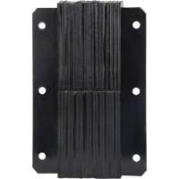 Laminated Dock Bumpers, Vertical, Rubber, 11" W x 4" D x 20" H Les Distributions ICE