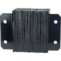 Laminated Dock Bumpers, Horizontal, Rubber, 12" W x 6" D x 10" H Les Distributions ICE