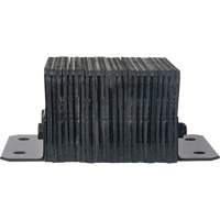 Laminated Dock Bumpers, Horizontal, Rubber, 12" W x 6" D x 10" H Les Distributions ICE