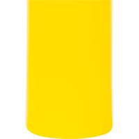 Capuchon en poly&eacute;thyl&egrave;ne pour borne de protection, 4-1/2" dia. x 52" l, Rouge/Jaune Les Distributions ICE
