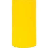 Capuchon en poly&eacute;thyl&egrave;ne pour borne de protection, 4-1/2" dia. x 64" l, Rouge/Jaune Les Distributions ICE