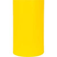 Capuchon en poly&eacute;thyl&egrave;ne pour borne de protection, 6-5/8" dia. x 52" l, Rouge/Jaune Les Distributions ICE