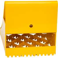 Cales-roue pour la glace, Acier, Jaune, 8-1/16" la x 10-5/8" p x 8-13/16" h Les Distributions ICE