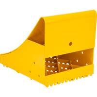 Cales-roue pour la glace, Acier, Jaune, 8-1/16" la x 10-5/8" p x 8-13/16" h Les Distributions ICE