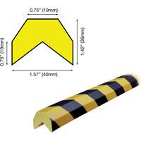 Butoir de protection de coin mod&egrave;le AA 5M Les Distributions ICE