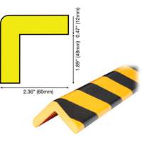 Butoir de protection de coin mod&egrave;le H Plus 1M Les Distributions ICE