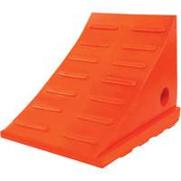 Cale-roue polyvalente de 25 tonnes, Ur&eacute;thane, Orange Les Distributions ICE