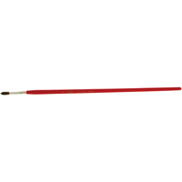 Round Marking Paint Brush, 5/32" Brush Width, Camel Hair, Wood Handle Les Distributions ICE