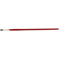 Round Marking Paint Brush, 3/16" Brush Width, Camel Hair, Wood Handle Les Distributions ICE