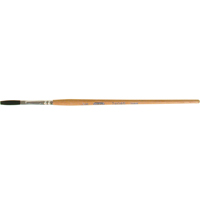 One Stroke Paint Brush, 1/8" Brush Width, Ox Hair, Wood Handle Les Distributions ICE