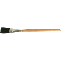 One Stroke Paint Brush, 3/4" Brush Width, Ox Hair, Wood Handle Les Distributions ICE