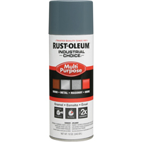 Industrial Choice&reg; 1600 System Multi-Purpose Enamel Spray Paint, Machine Grey, Gloss, 12 oz., Aerosol Can Les Distributions ICE
