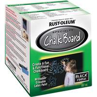 Chalk Board Paint, 877 ml, Can, Black Les Distributions ICE