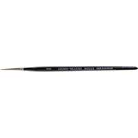Round Artist Brush, #2/0 Brush Width, Synthetic, Wood Handle Les Distributions ICE