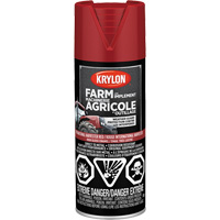 Farm & Implement Spray Paint, International Harvester Red, High-Gloss, 340 g, Aerosol Can Les Distributions ICE