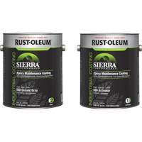 Trousse de rev&ecirc;tement dentretien &eacute;poxydique &agrave; base deau Sierra S60, Gallon, Gris Les Distributions ICE