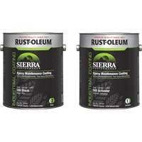 Trousse de rev&ecirc;tement dentretien &eacute;poxydique &agrave; base deau Sierra S60, Gallon, Noir Les Distributions ICE