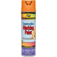 Peinture de marquage de construction, 17 oz, Canette a&eacute;rosol Les Distributions ICE