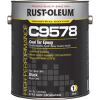 C9578 System Coal Tar High Solids Epoxy Base Component, Black, Gallon Les Distributions ICE