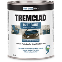 Tremclad&reg; Water-Based Rust Paint, 946 ml, Can, Black Les Distributions ICE