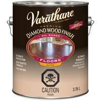 Varathane&reg; Diamond Wood Finish Floors Coating, 3.78 L, Clear, Gloss Les Distributions ICE