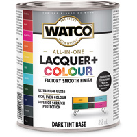 Watco&reg; All In One Lacquer + Colour Dark Tint Base, 946 ml, Dark Tint Base, High-Gloss Les Distributions ICE