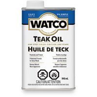 Watco&reg; Teak Oil, 946 ml, Clear, Transparent Les Distributions ICE
