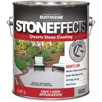 Stoneffects Quartz Stone Coating, 3.78 L, Water-Based, Textured, Grey Les Distributions ICE
