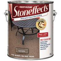 Stoneffects Decorative Concrete Coating, 3.78 L, Textured, Beige Les Distributions ICE
