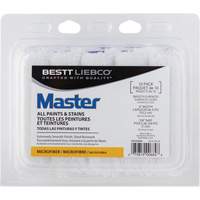 Master Microfiber Roller Cover, 10 mm (3/8") Nap, 101.6 mm (4") L Les Distributions ICE