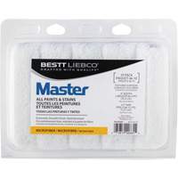Master Microfiber Roller Cover, 13 mm (1/2") Nap, 101.6 mm (4") L Les Distributions ICE