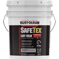 SafeTex&reg; Easy-Tread Acrylic Coating, 4 gal., Water-Based, Flat Finish/Textured, Grey Les Distributions ICE