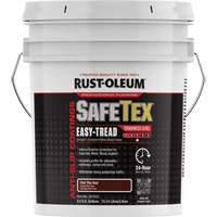 SafeTex&reg; Easy-Tread Acrylic Coating, 4 gal., Water-Based, Flat Finish/Textured, Red Les Distributions ICE