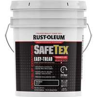 SafeTex&reg; Easy-Tread Acrylic Coating, 4 gal., Water-Based, Flat Finish/Textured, Black Les Distributions ICE