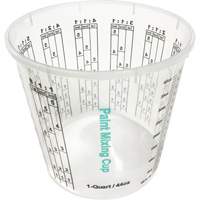 Gobelet en plastique pour m&eacute;lange de peinture, 1,25 L Les Distributions ICE