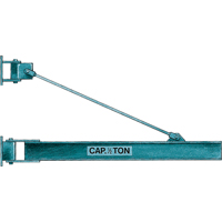 Wall Jibs, I Beam, 3-3/8" Flange Width, 1000 lbs. (0.5 tons) Capacity Les Distributions ICE