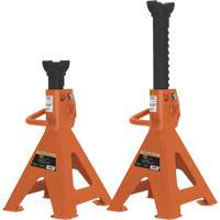 872B Jack Stands, Locking Handle/Ratchet, 12 Ton(s) Capacity, 19-1/4" - 28-1/3" H Les Distributions ICE