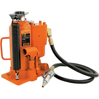 370A Cric-bouteille, 12 tonnes, Air comprim&eacute;/hydraulique, 19-1/2" Hauteur &eacute;lev&eacute;e Les Distributions ICE