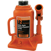 314A Cric-bouteille, 12 tonnes, Hydraulique &agrave; main, 13" Hauteur &eacute;lev&eacute;e Les Distributions ICE