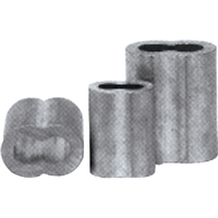 Manchons ovales en aluminium Les Distributions ICE