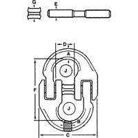 Alloy Connecting Links Les Distributions ICE