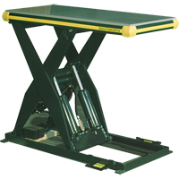 Table &eacute;l&eacute;vatrice hydraulique &agrave; ciseaux Backsaver, Acier, 24" la x 48" lo, Capacit&eacute; 4000 lb Les Distributions ICE