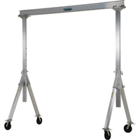 Grue mobile ajustable en aluminium, 10' lo, Capacit&eacute; 2000 lb (1 tonne) Les Distributions ICE