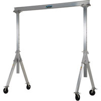 Grue mobile ajustable en aluminium, 8' lo, Capacit&eacute; 2000 lb (1 tonne) Les Distributions ICE