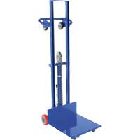 Hydraulic Platform Lift Stacker, Foot Pump Operated, 400 lbs. Capacity, 51-1/8" Max Lift Les Distributions ICE